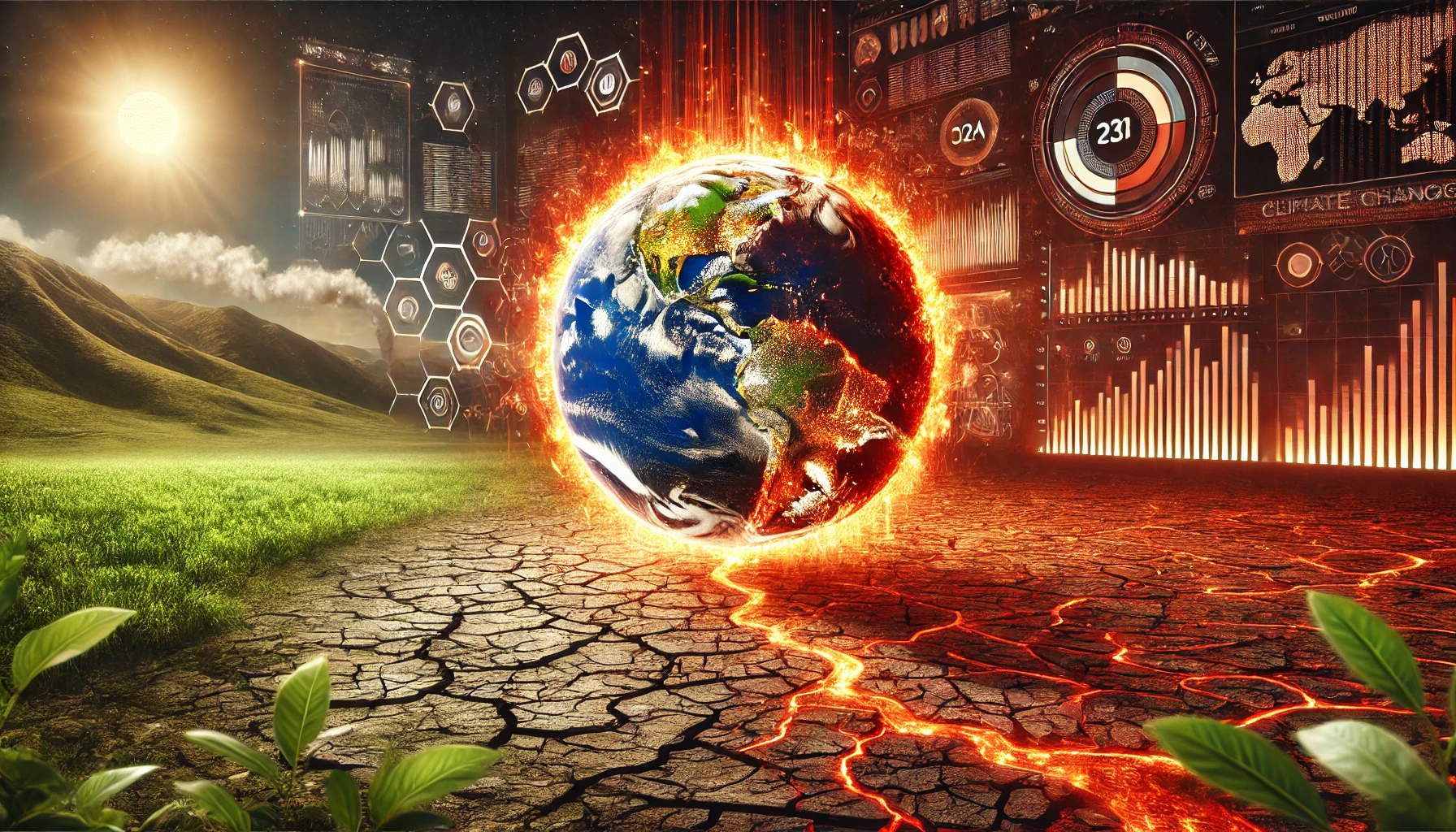 AI Predicts Accelerated Global Warming: 3°C Rise Sooner Than Expected